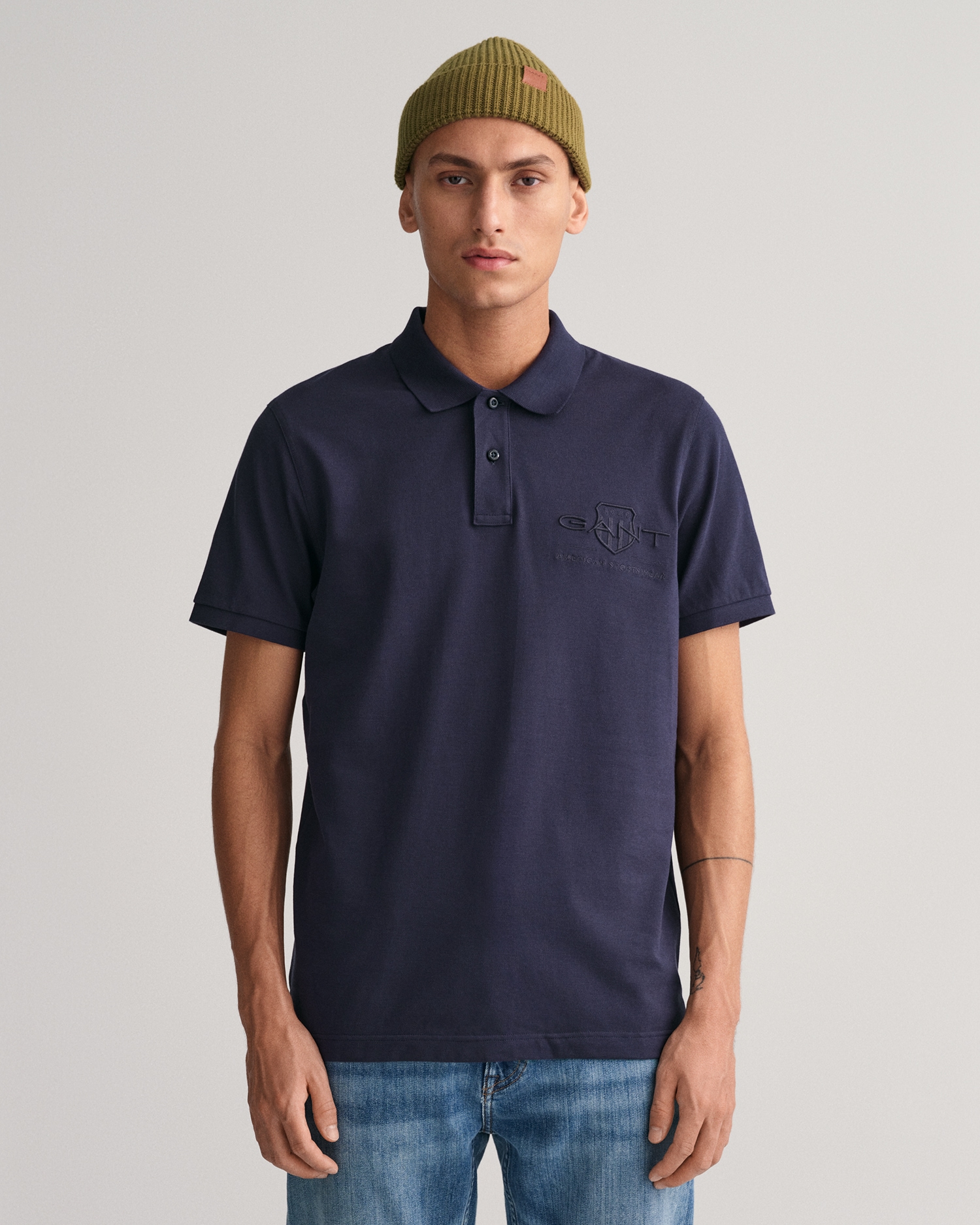 Gant Poloshirt »REG TONAL SHIELD SS RUGGER« von Gant