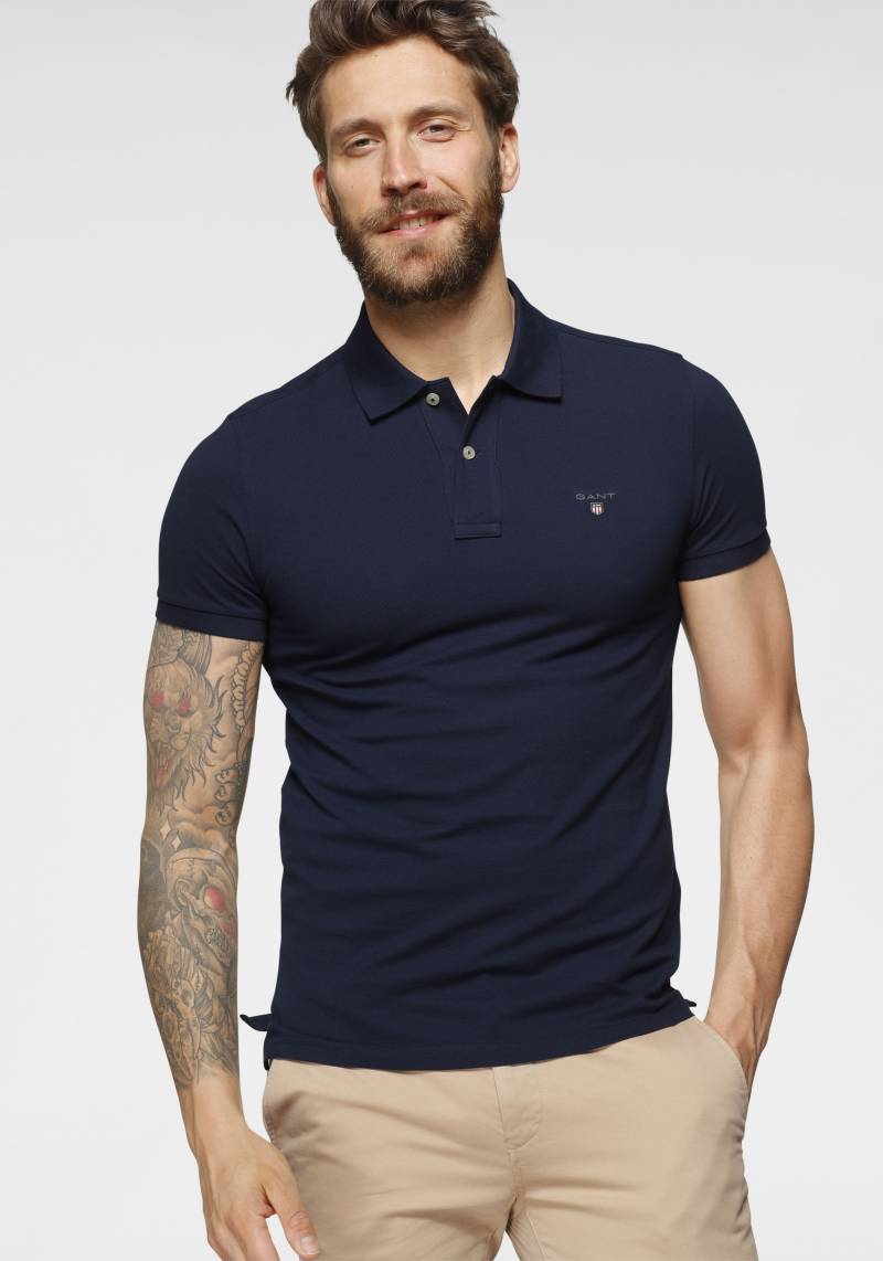 Gant Poloshirt »REGULAR ORIGINAL PIQUE SS RUGGER« von Gant