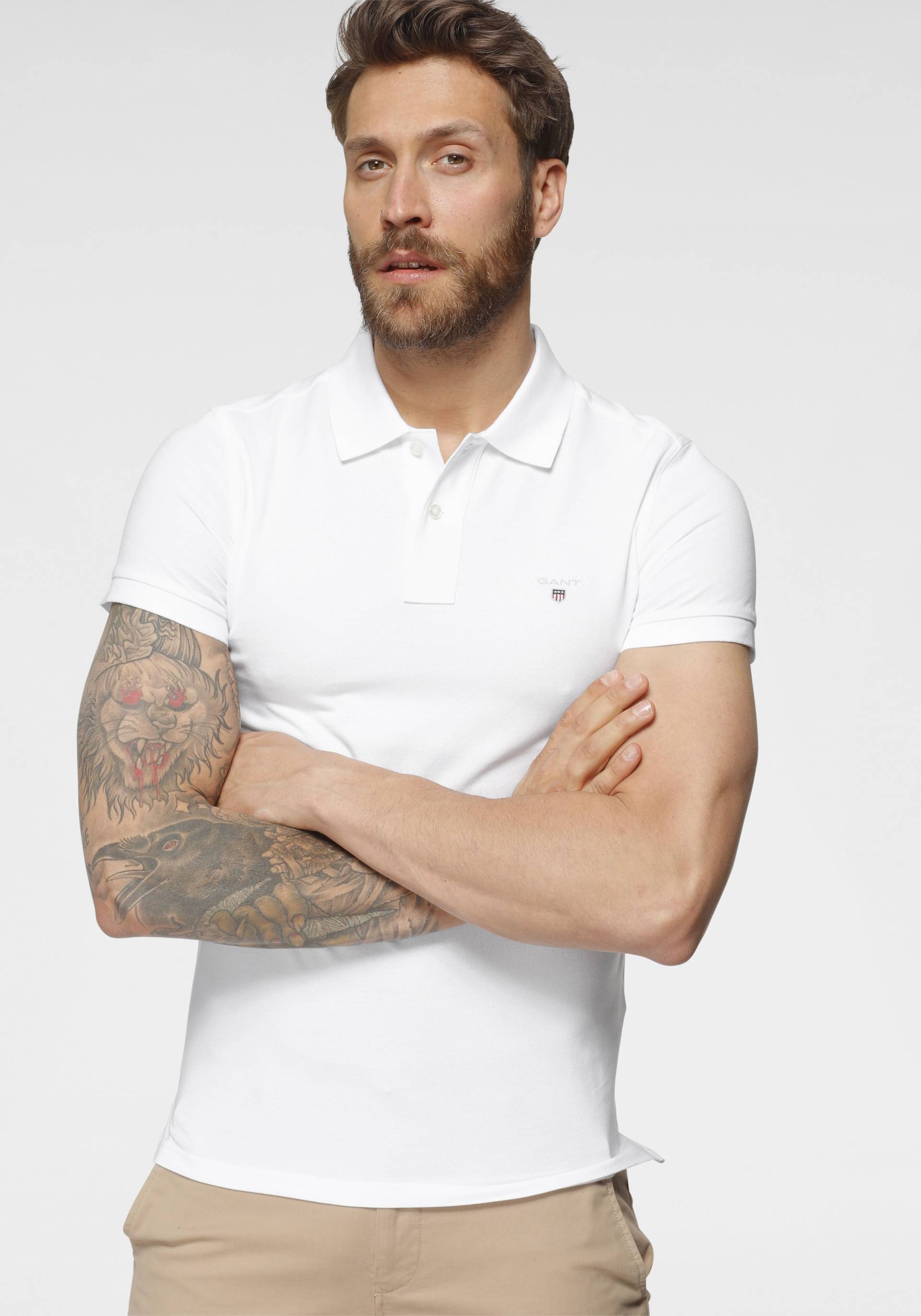 Gant Poloshirt »REGULAR ORIGINAL PIQUE SS RUGGER« von Gant