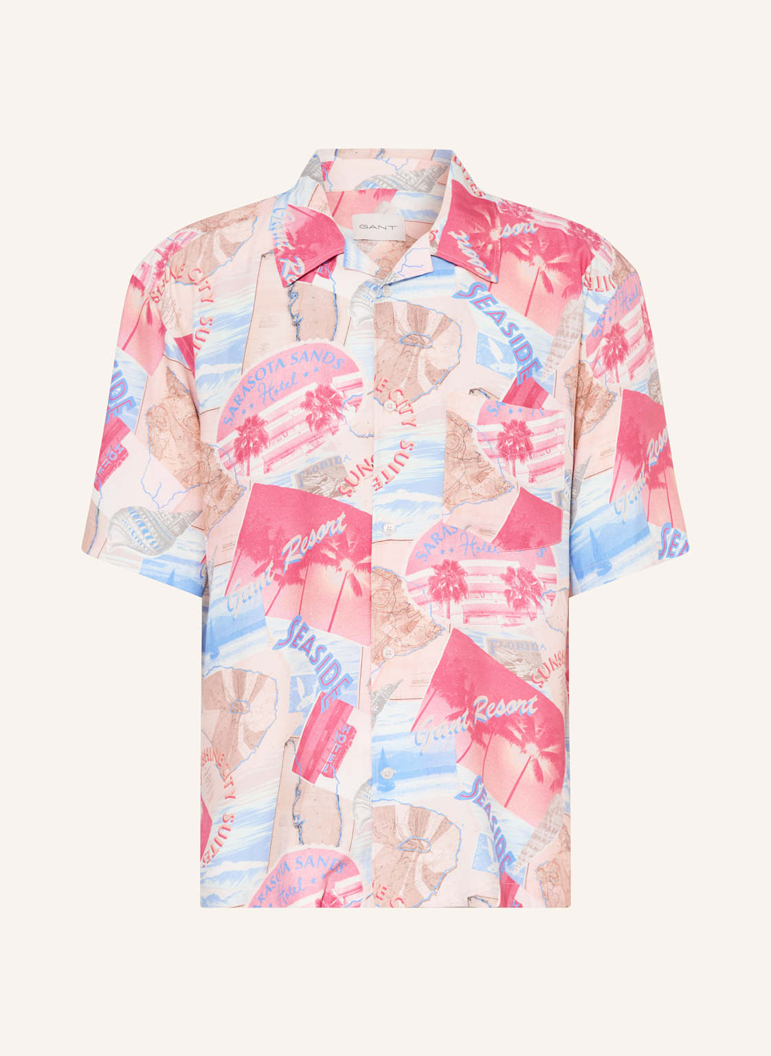 Gant Resorthemd Comfort Fit rot Gant Resorthemd Comfort Fit rot von Gant