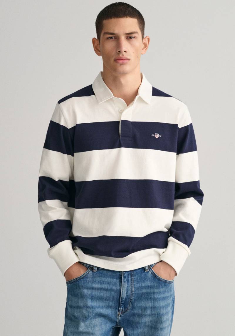 Gant Rugbyshirt »REG SHIELD BARSTRIPE HEAVY RUGGER« von Gant