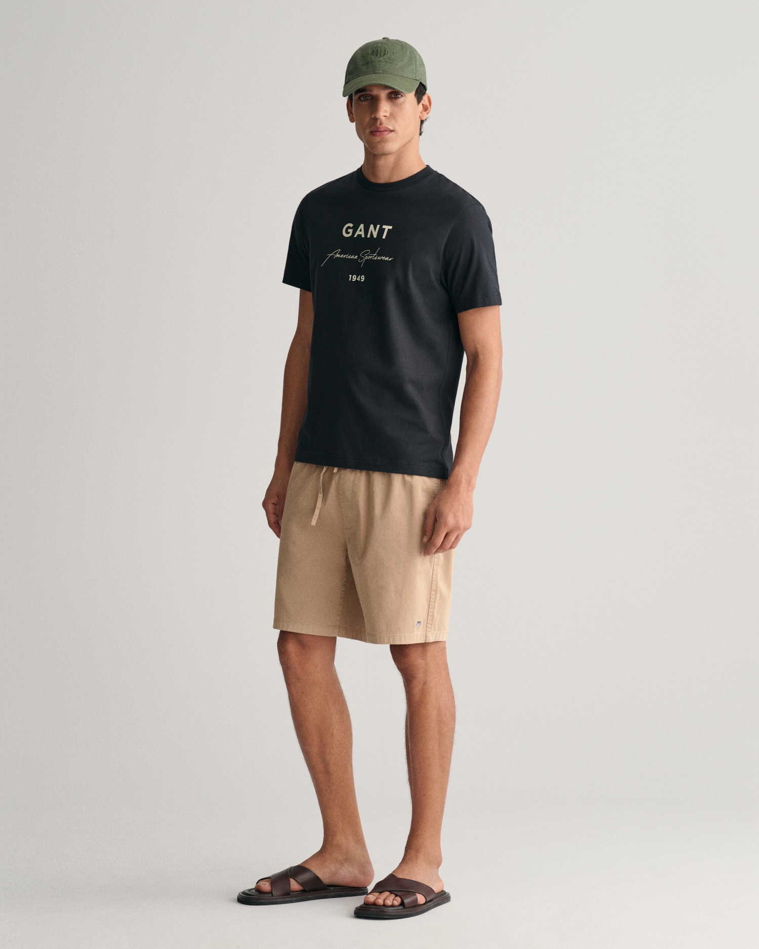 Gant Shorts »DRAWSTRING LOGO SHORTS«, mit elastischem Bund und Kordelzug von Gant