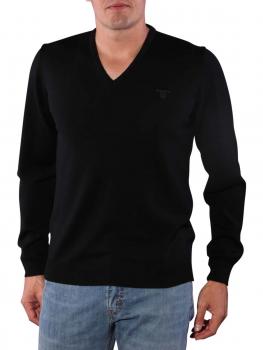Gant Solid Merionowool Sweater black von Gant