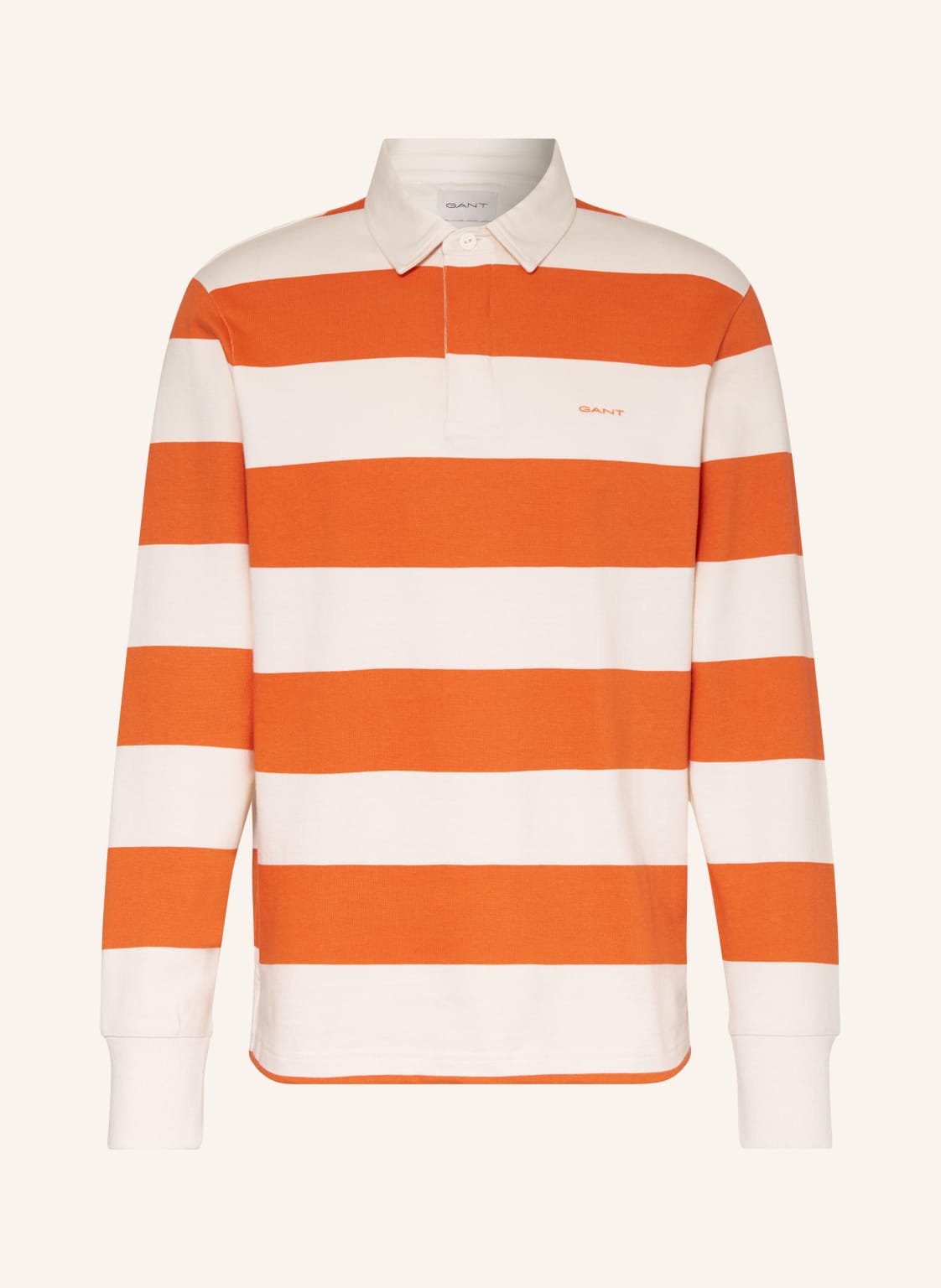 Gant Strick-Poloshirt orange von Gant