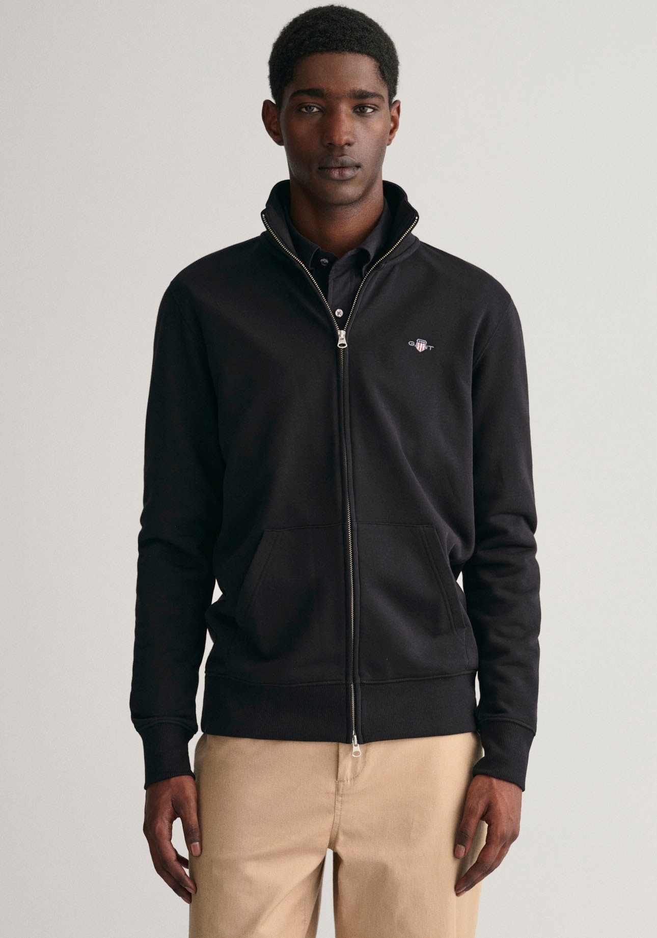 Gant Sweatjacke »REG SHIELD FULL ZIP SWEAT« von Gant