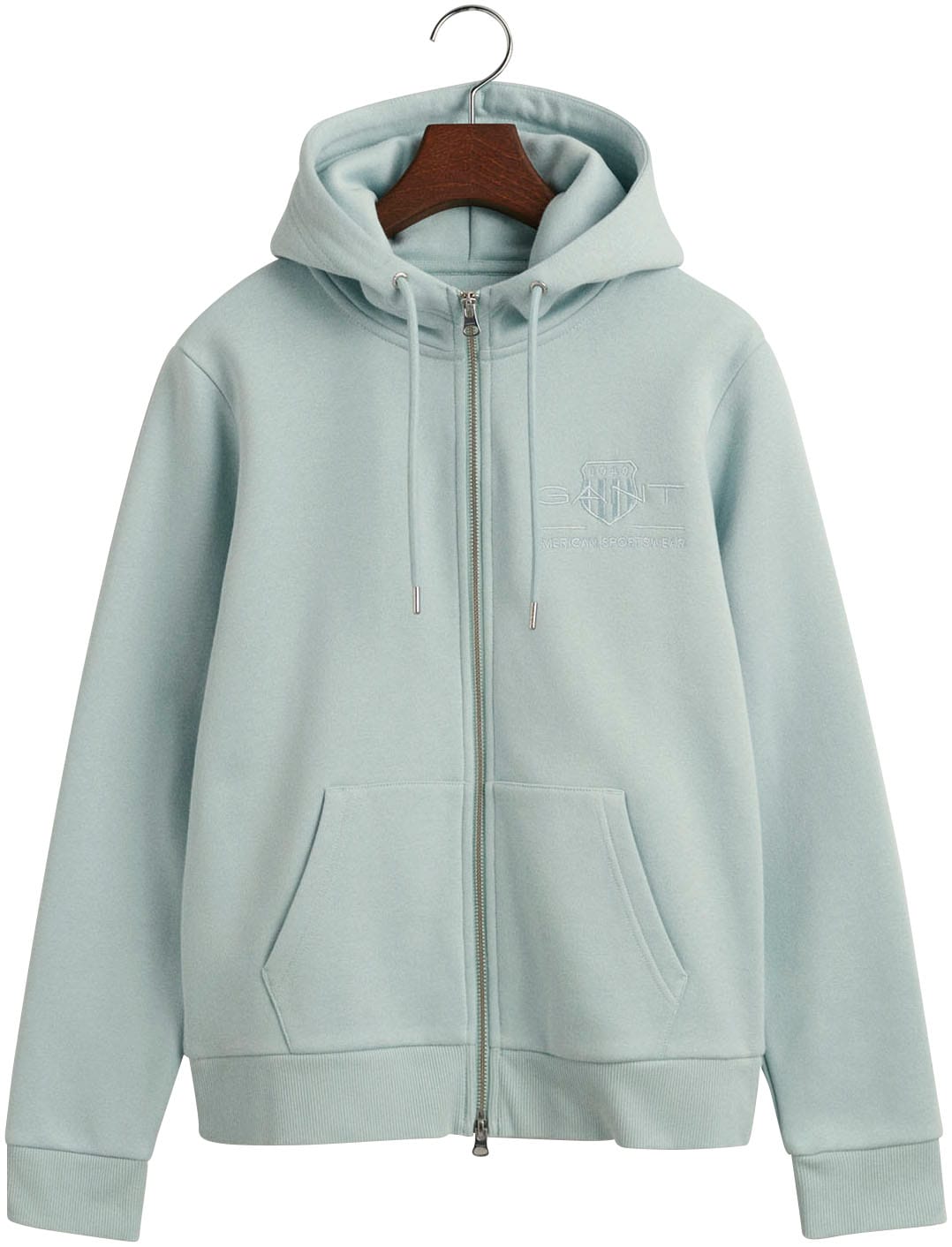 Gant Sweatjacke »REG TONAL SHIELD ZIP HOODIE« von Gant