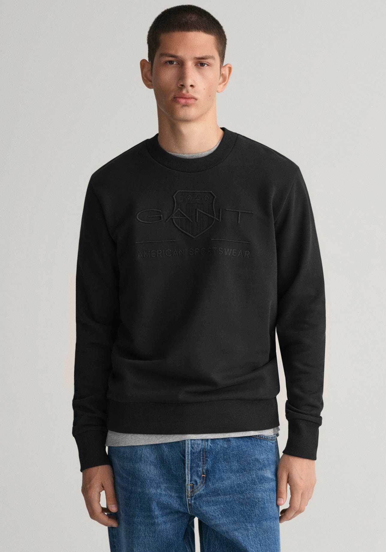 Gant Sweatshirt »D1. TONAL ARCHIVE SHIELD C-NECK« von Gant