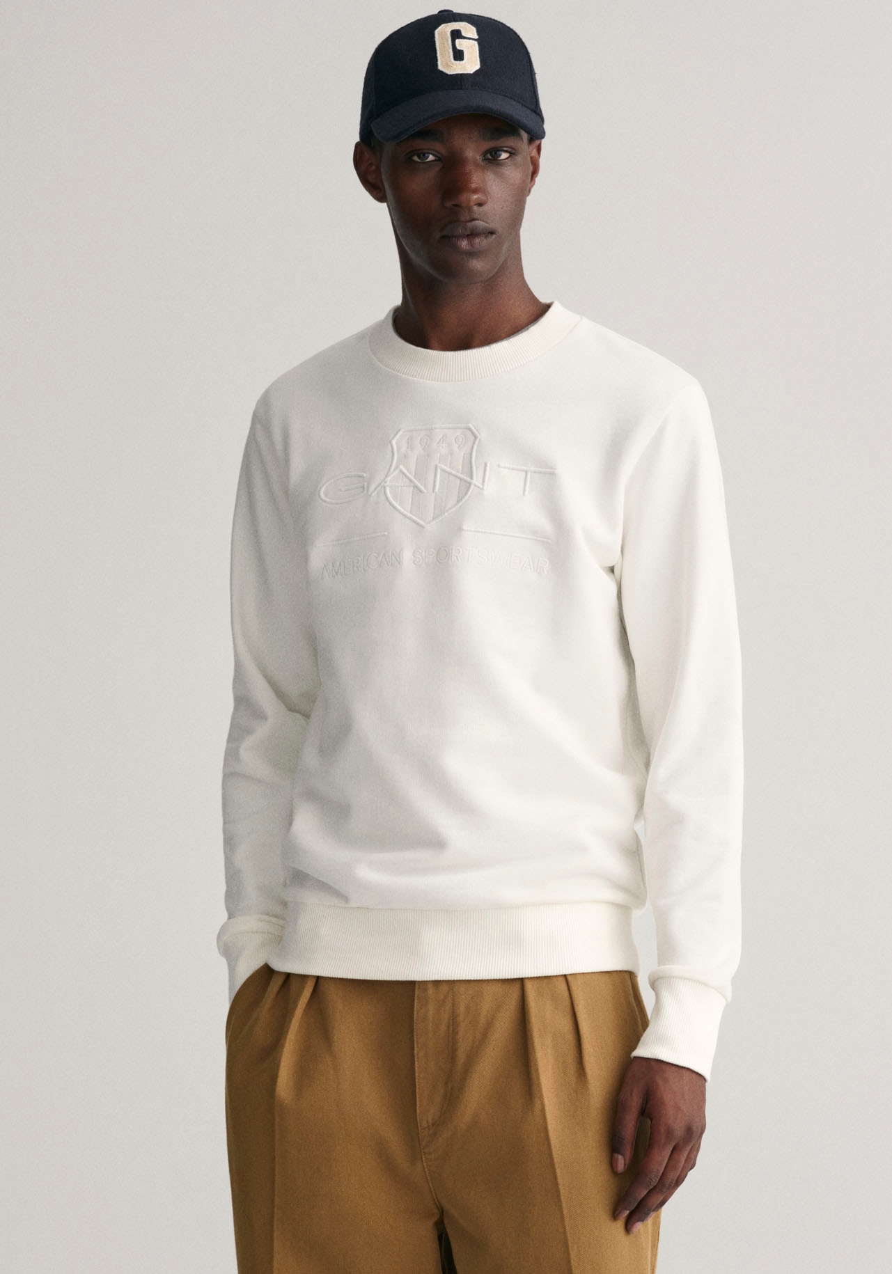 Gant Sweatshirt »D1. TONAL ARCHIVE SHIELD C-NECK« von Gant