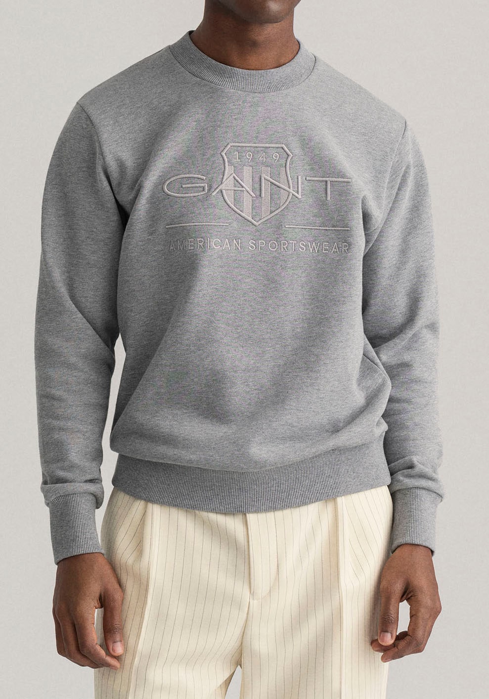 Gant Sweatshirt »D1. TONAL ARCHIVE SHIELD C-NECK« von Gant