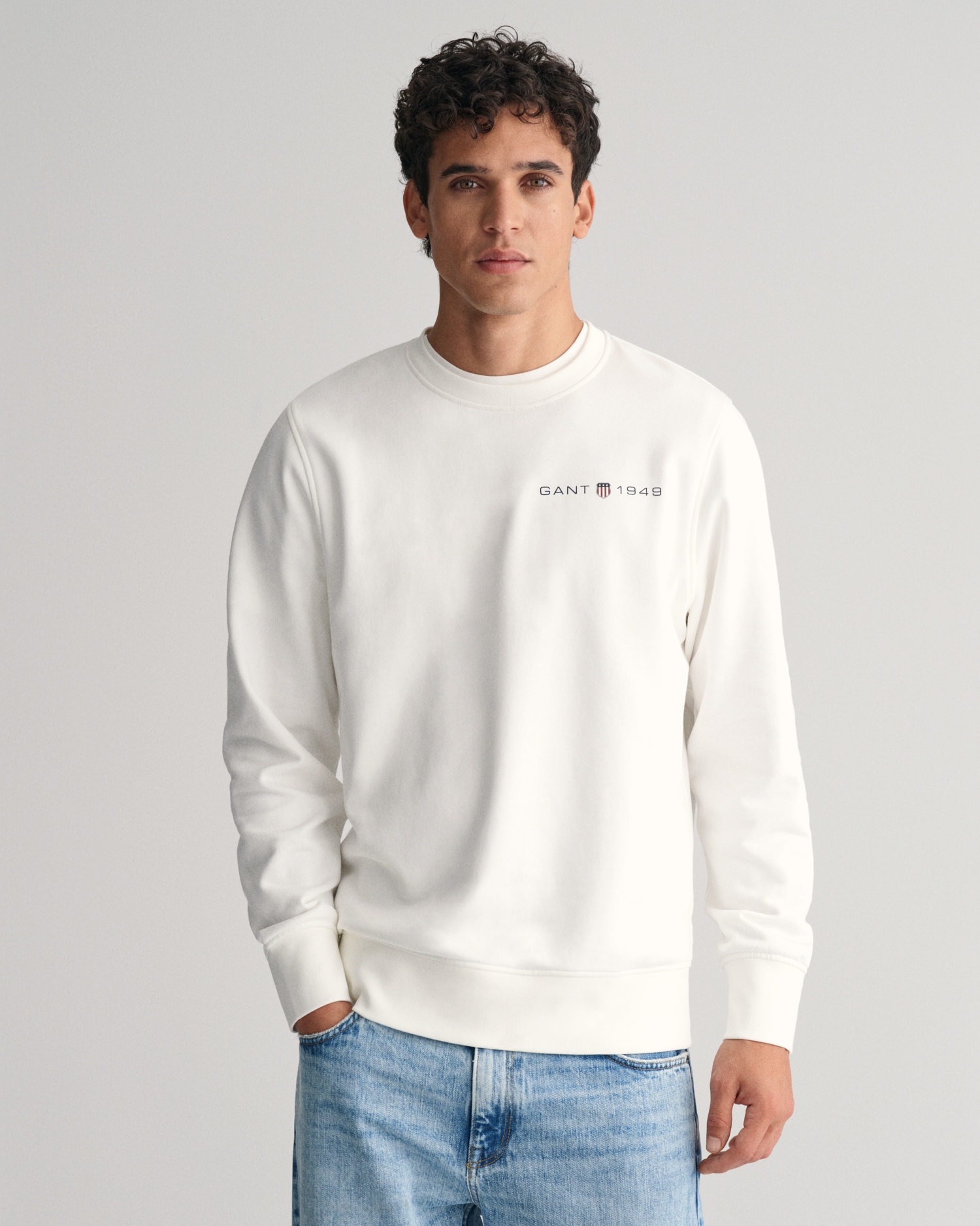 Gant Sweatshirt »PRINTED GRAPHIC C-NECK SWEAT« von Gant