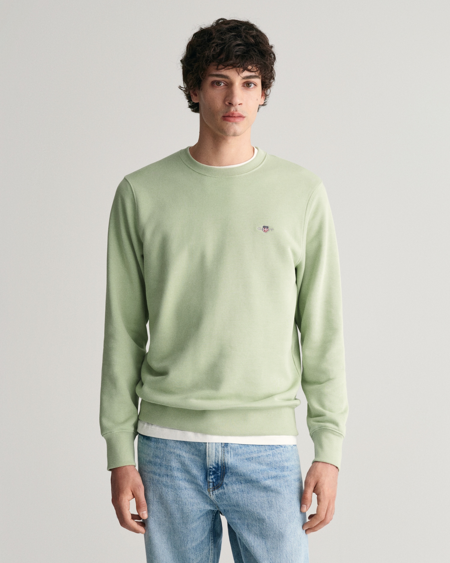 Gant Sweatshirt »REG SHIELD C-NECK SWEAT« von Gant