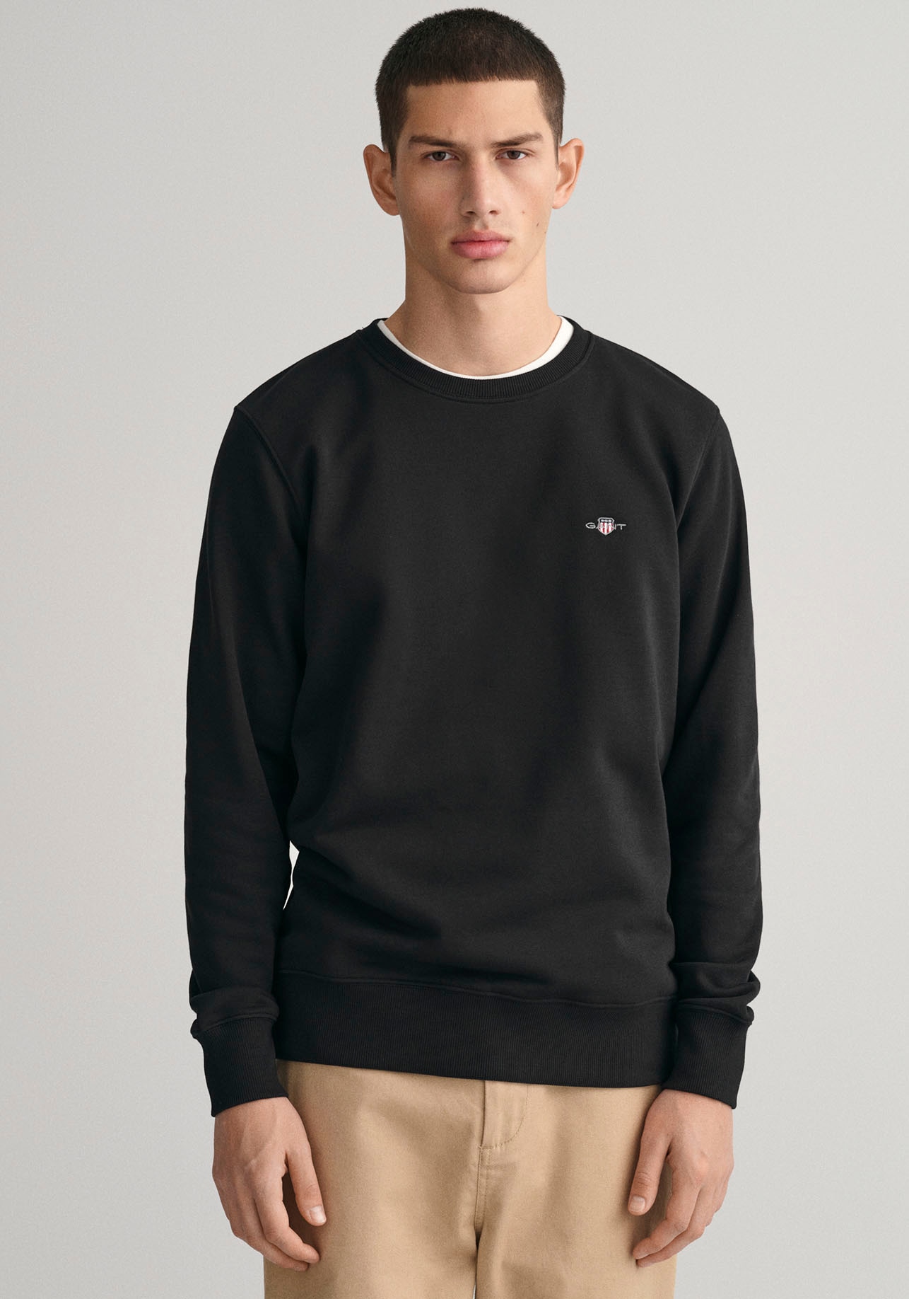 Gant Sweatshirt »REG SHIELD C-NECK SWEAT« von Gant