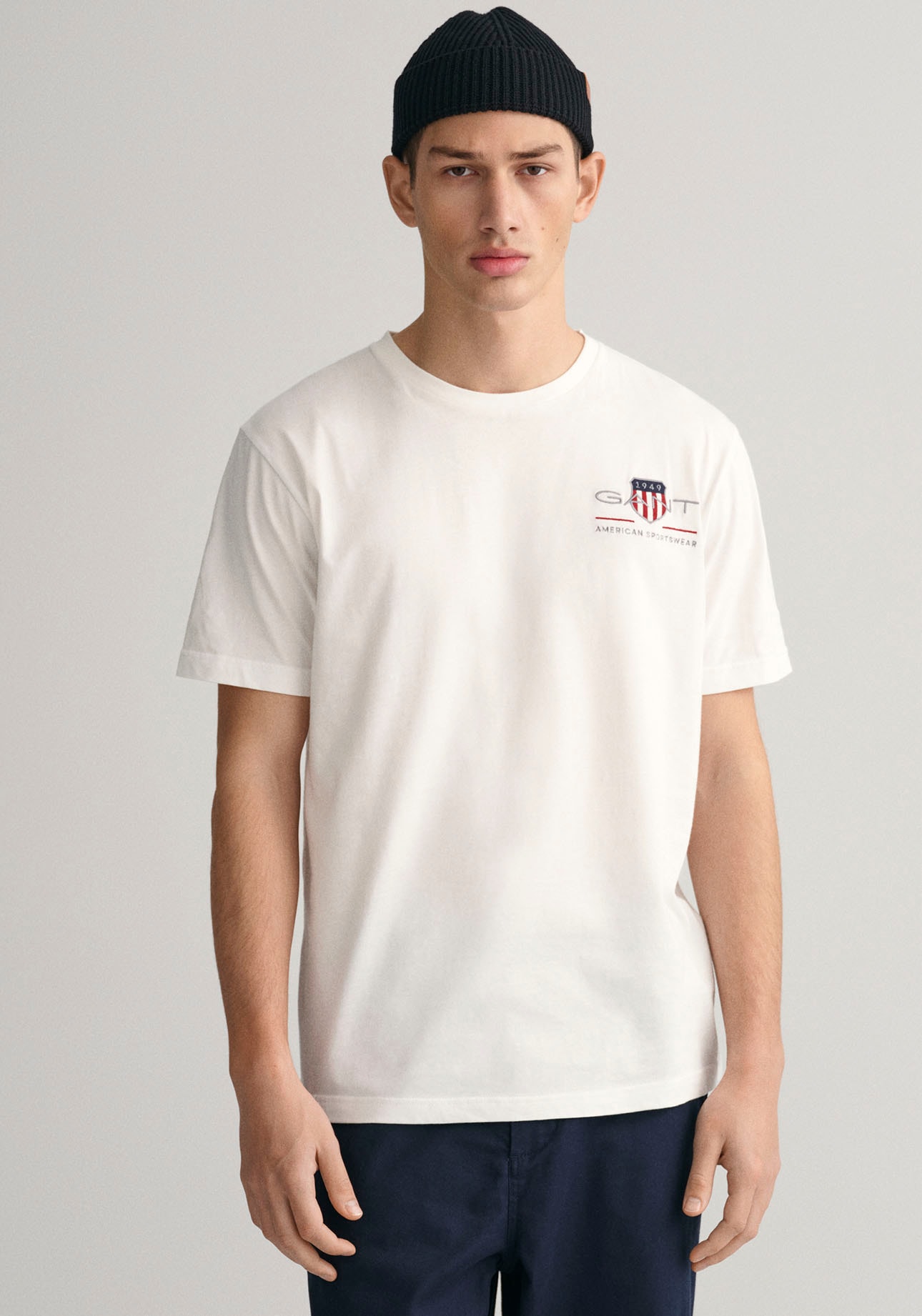 Gant T-Shirt »REG ARCHIVE SHIELD EMB SS T-SHIRT« von Gant