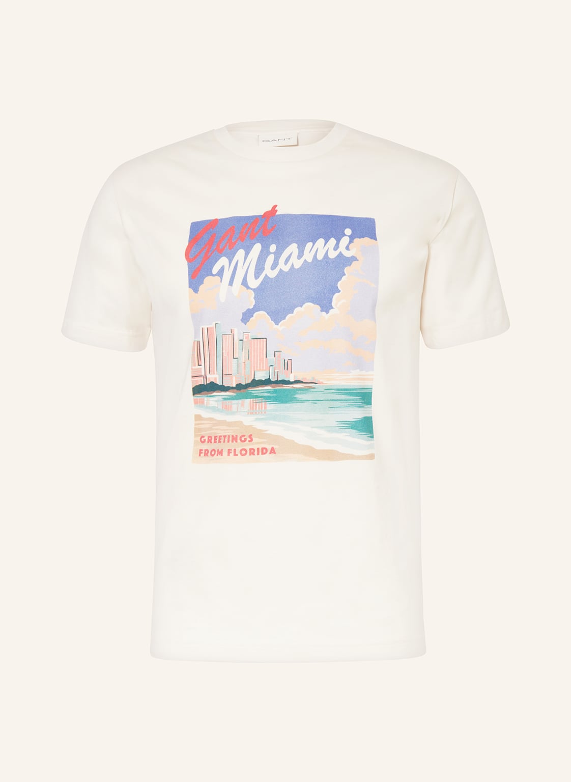 Gant T-Shirt weiss von Gant
