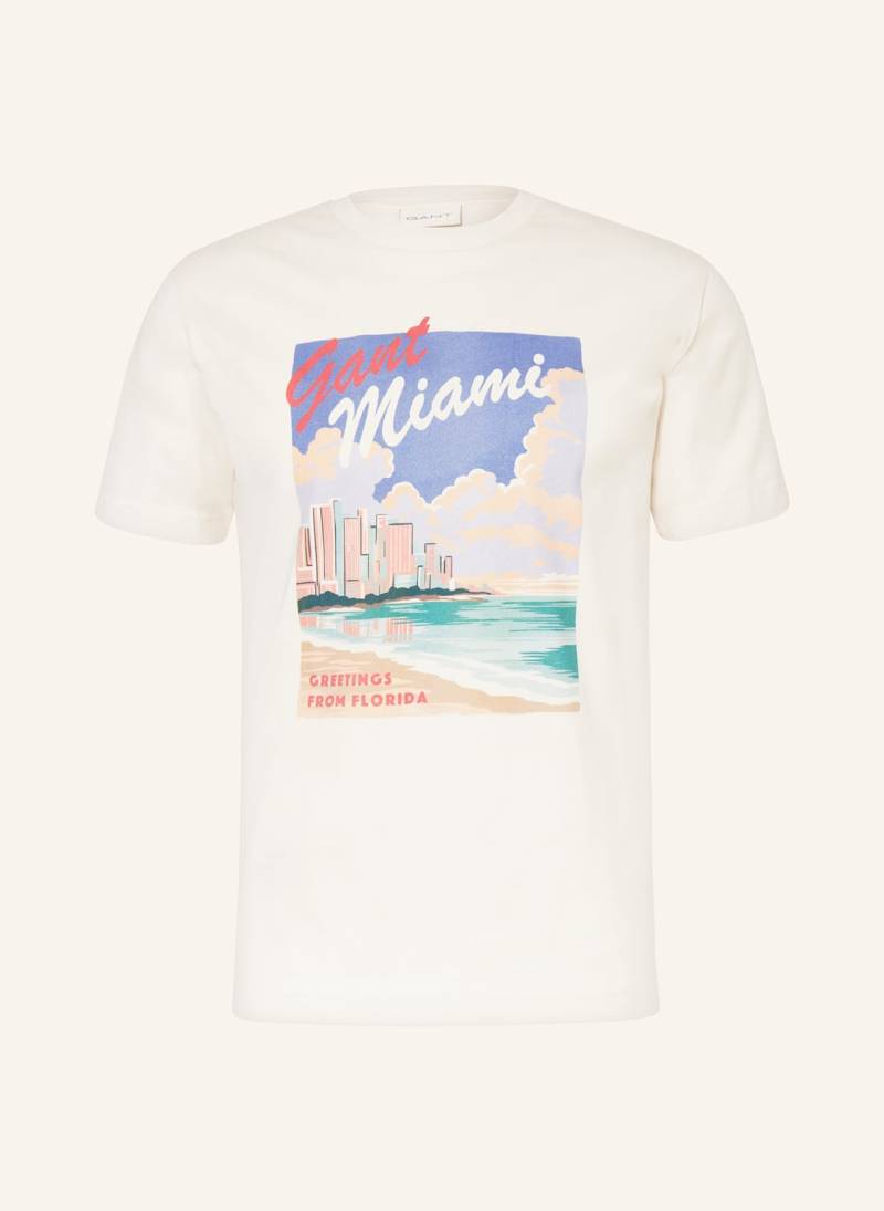Gant T-Shirt weiss von Gant