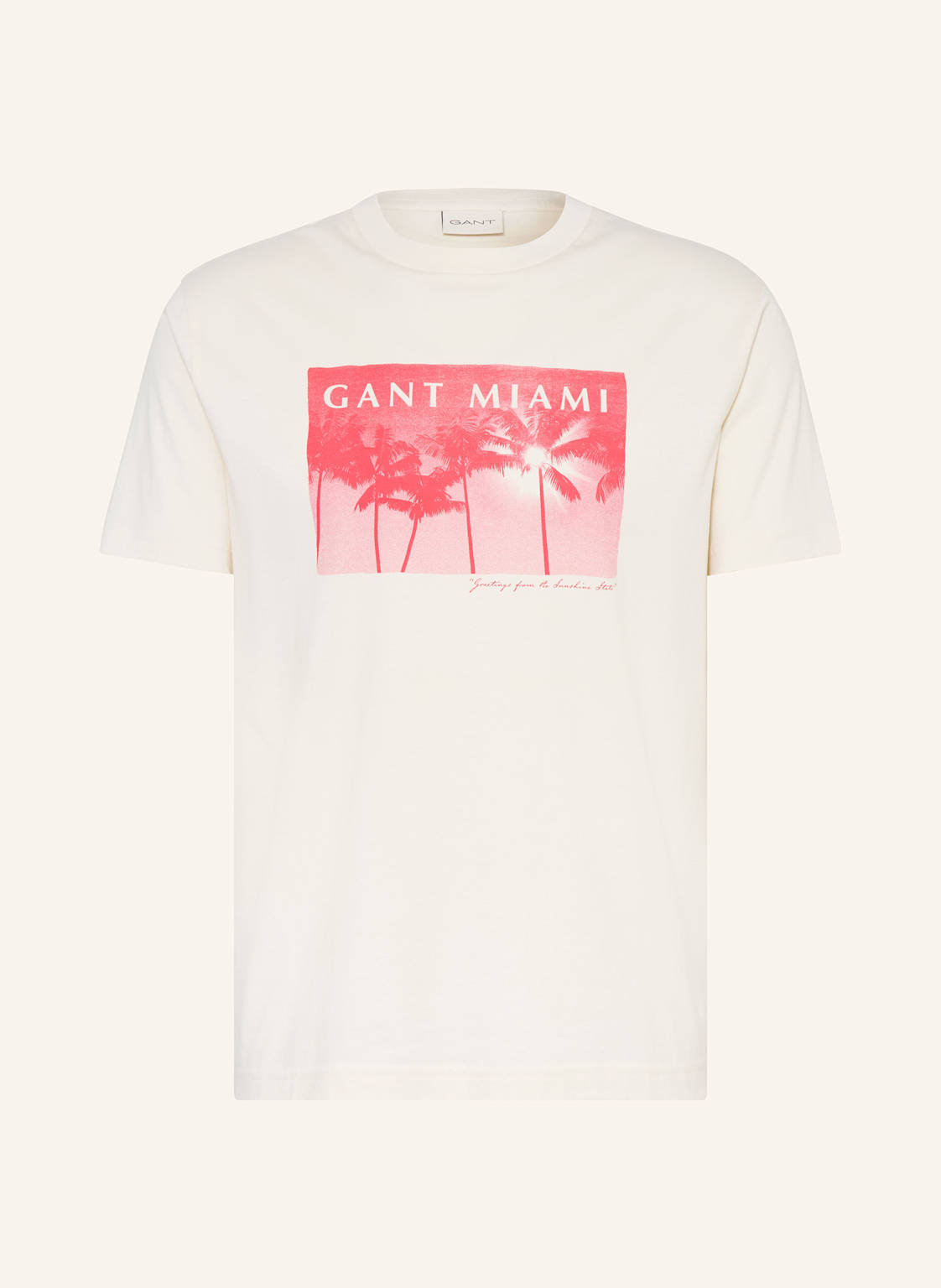 Gant T-Shirt weiss Gant T-Shirt weiss von Gant