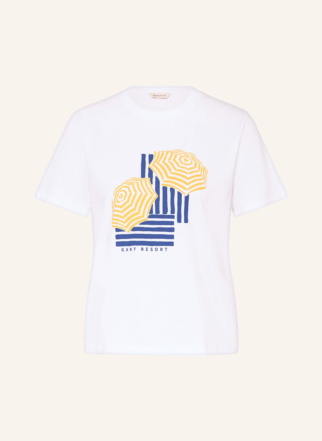 Gant T-Shirt weiss Gant T-Shirt weiss von Gant