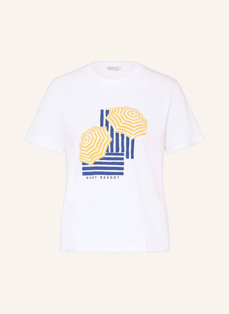 Gant T-Shirt weiss von Gant