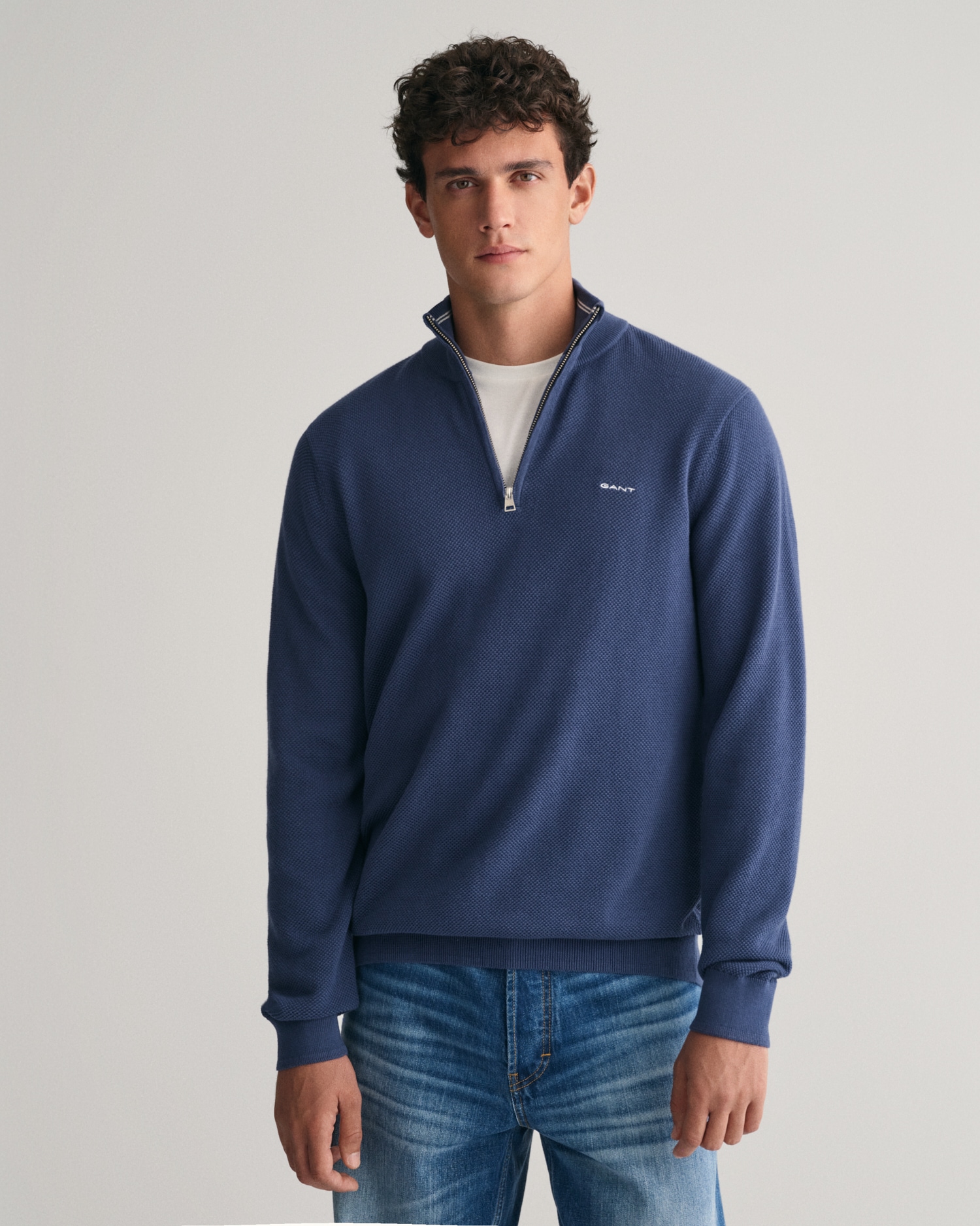 Gant Troyer »COTTON PIQUE HALFZIP« von Gant