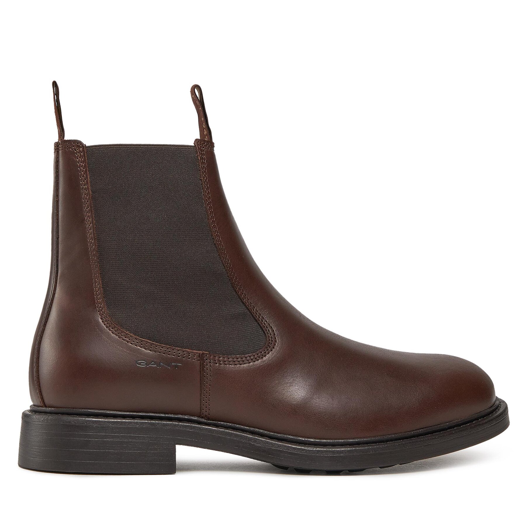 Klassische Stiefeletten Gant Millbro Chelsea Boot 27631416 Dark Brown von Gant