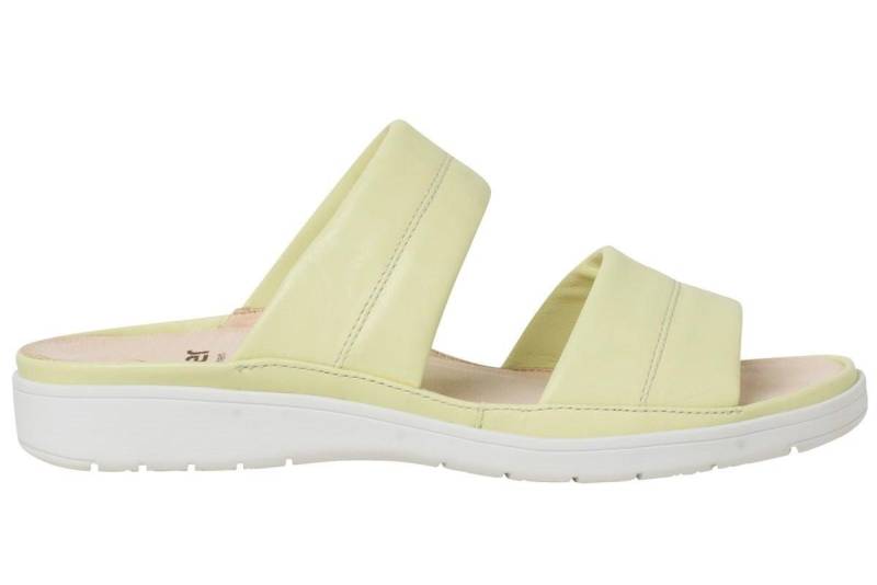 Evi - Leder Sandale Damen Gelb 41 von Ganter