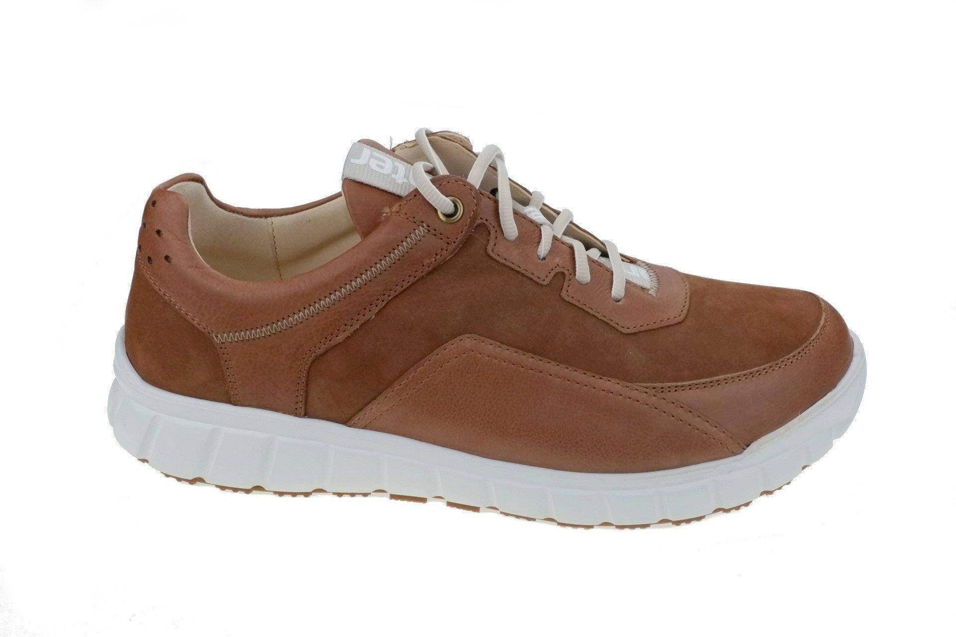 Evo - Leder Sneaker Herren Braun 42 von Ganter