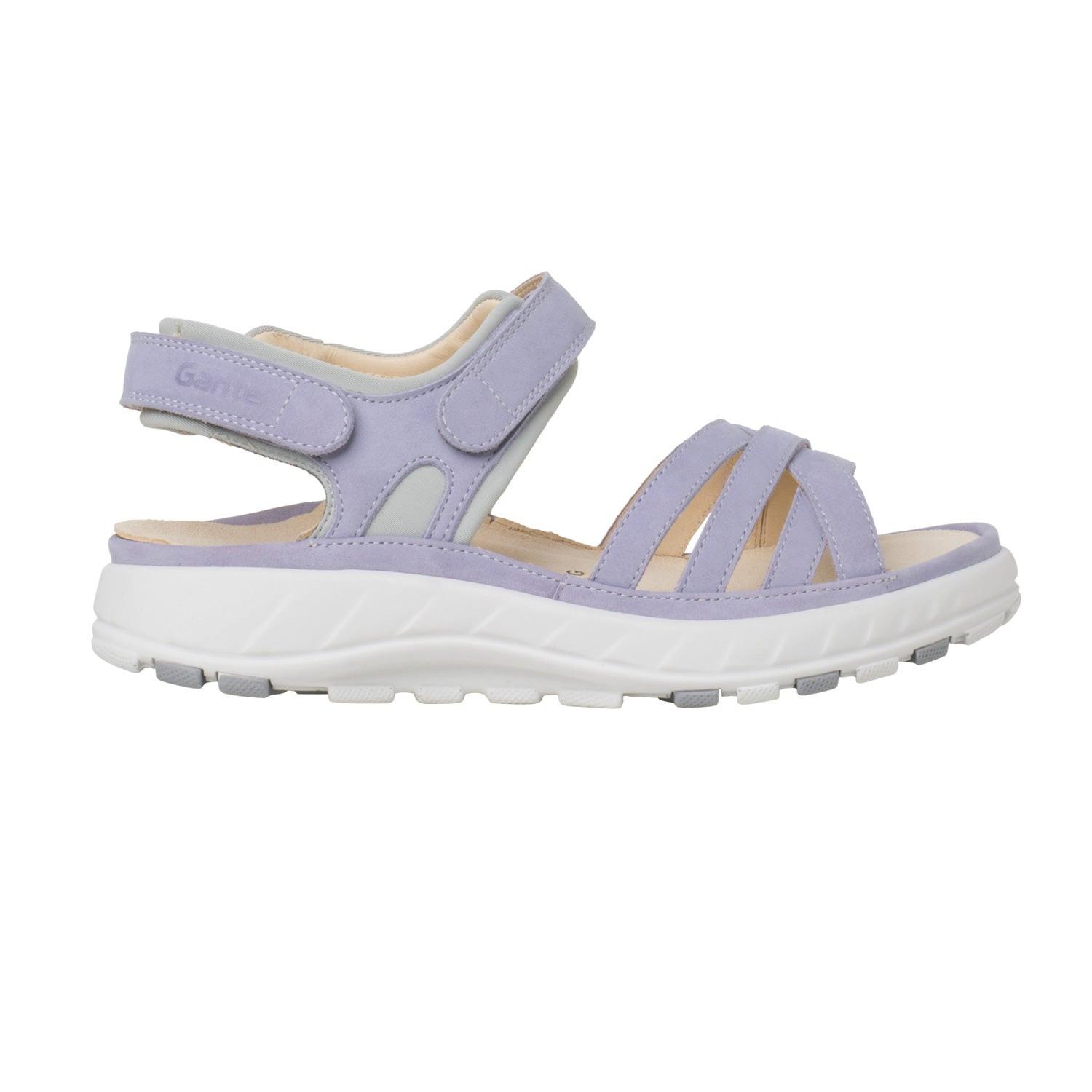 Geva G - Nubuk Sandale Damen Violett 37 von Ganter