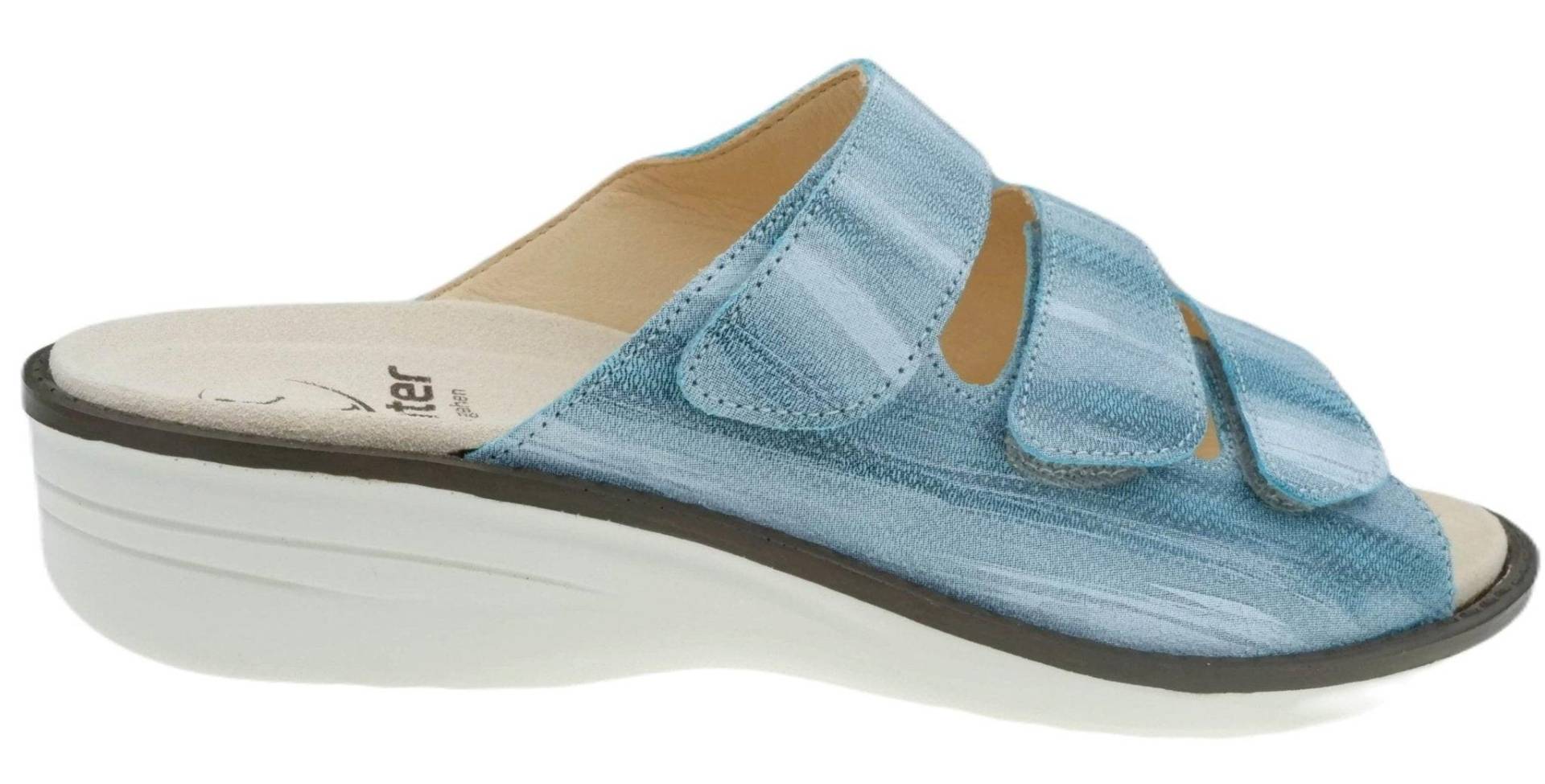 Hera - Leder Sandale Damen Blau 39 von Ganter