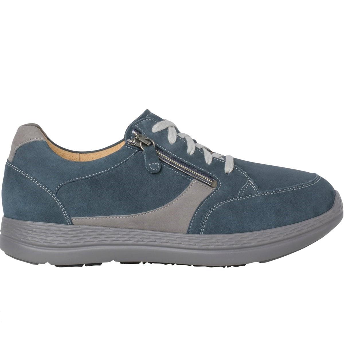 Karl-ludwig - Nubuk Sneaker Herren Blau 40 von Ganter