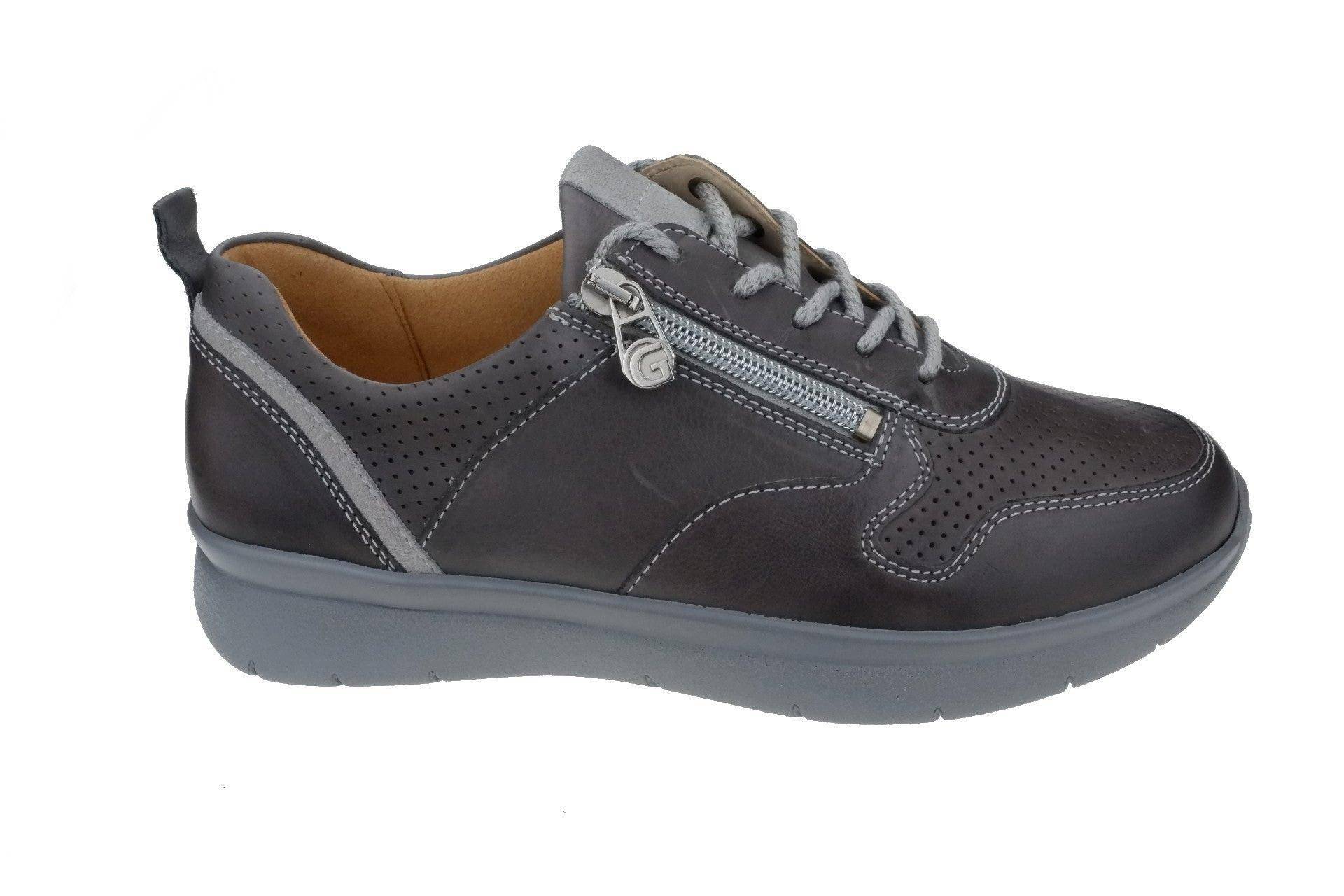 Kira - Leder Sneaker Damen Grau 38.5 von Ganter