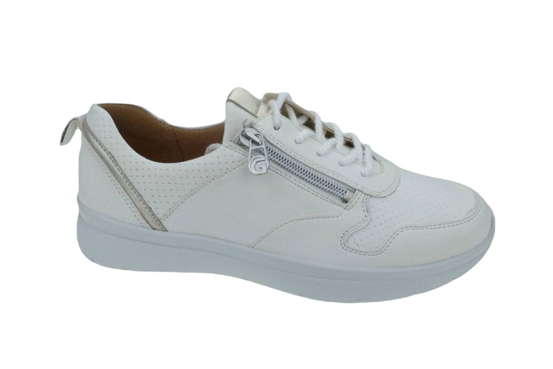 Kira - Leder Sneaker Damen Offwhite 37 von Ganter