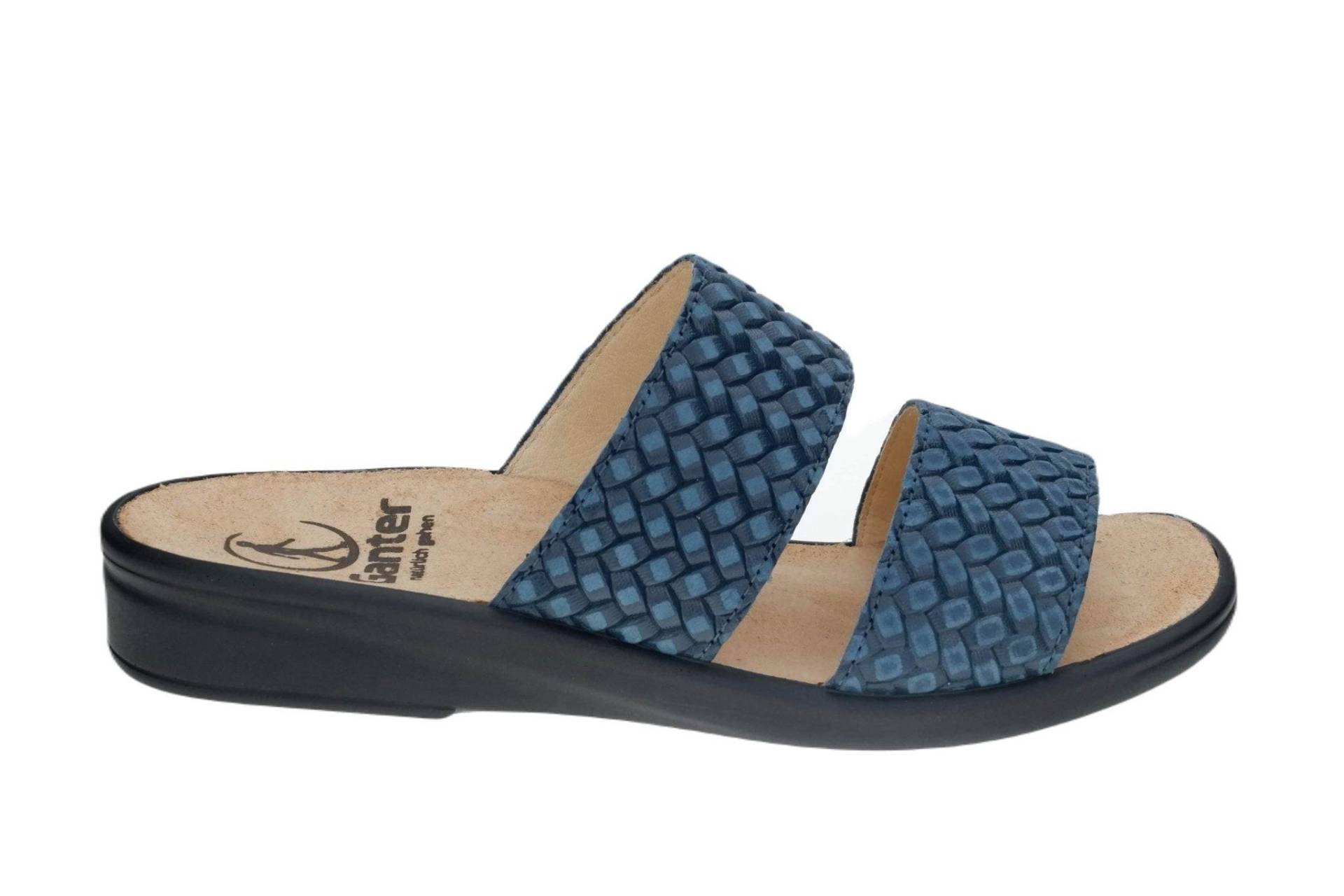 Sonnica - Leder Sandale Damen Blau 35.5 von Ganter