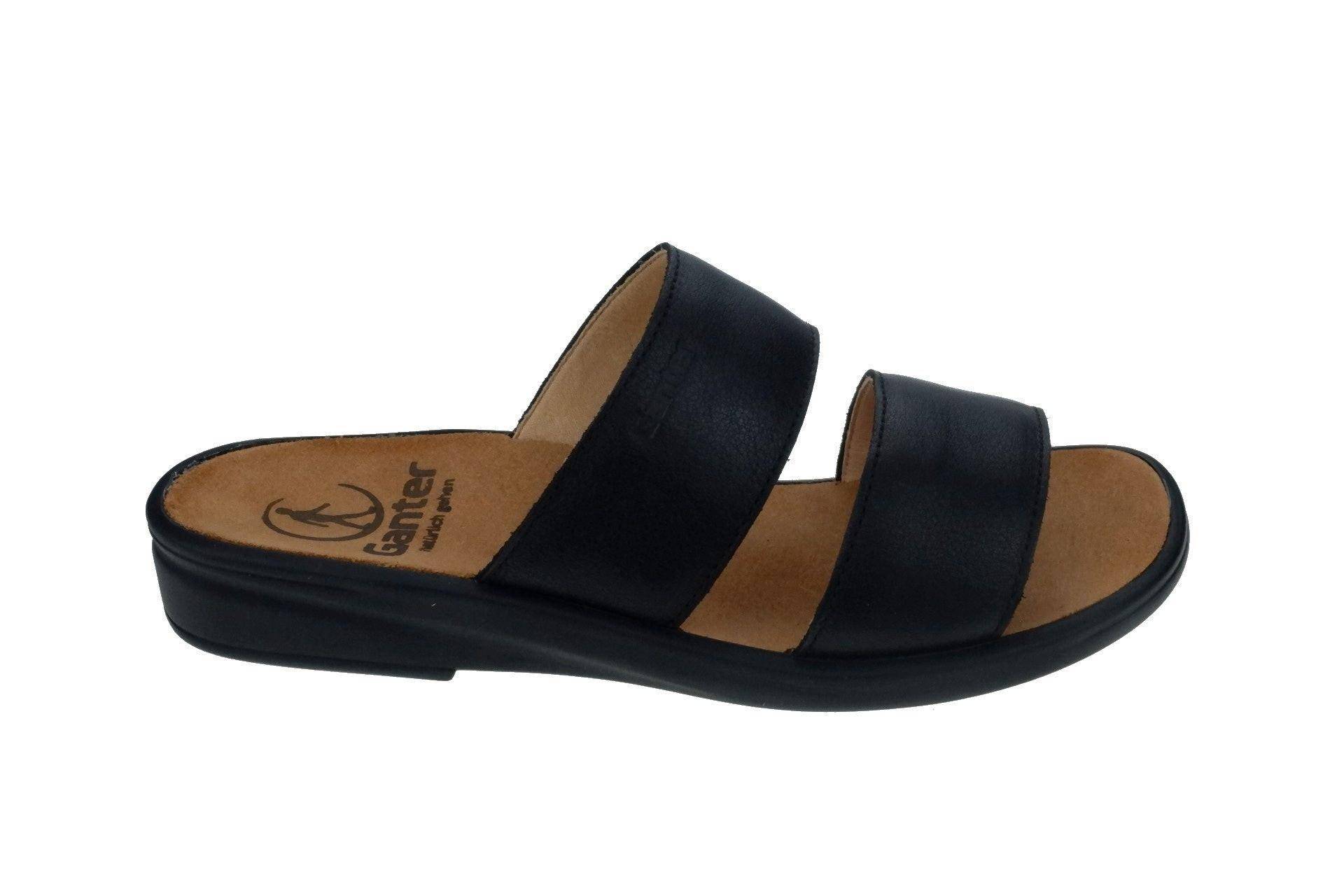 Sonnica - Leder Sandale Damen Schwarz 40 von Ganter