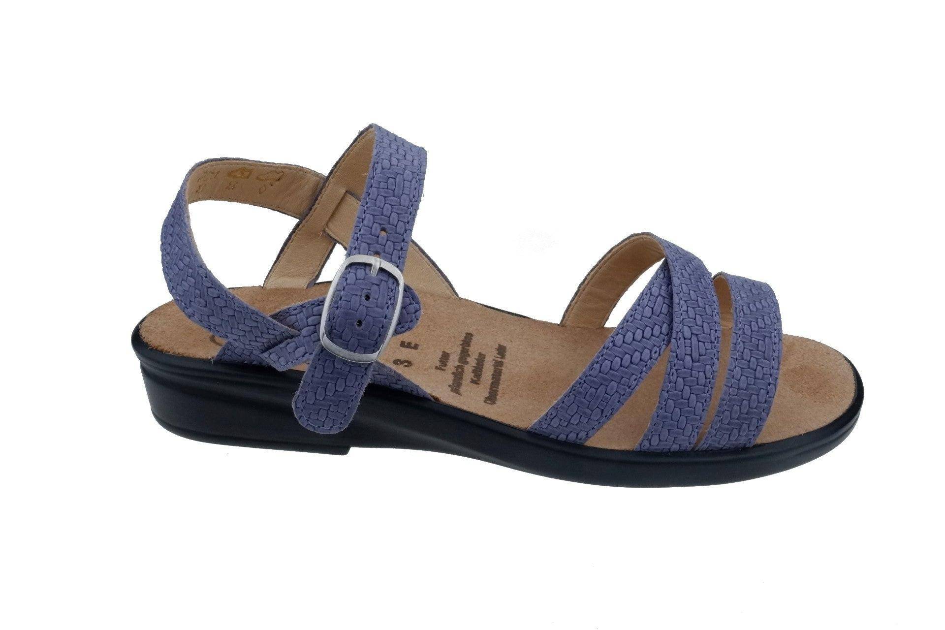 Sonnica - Leder Sandale Damen Violett 36 von Ganter