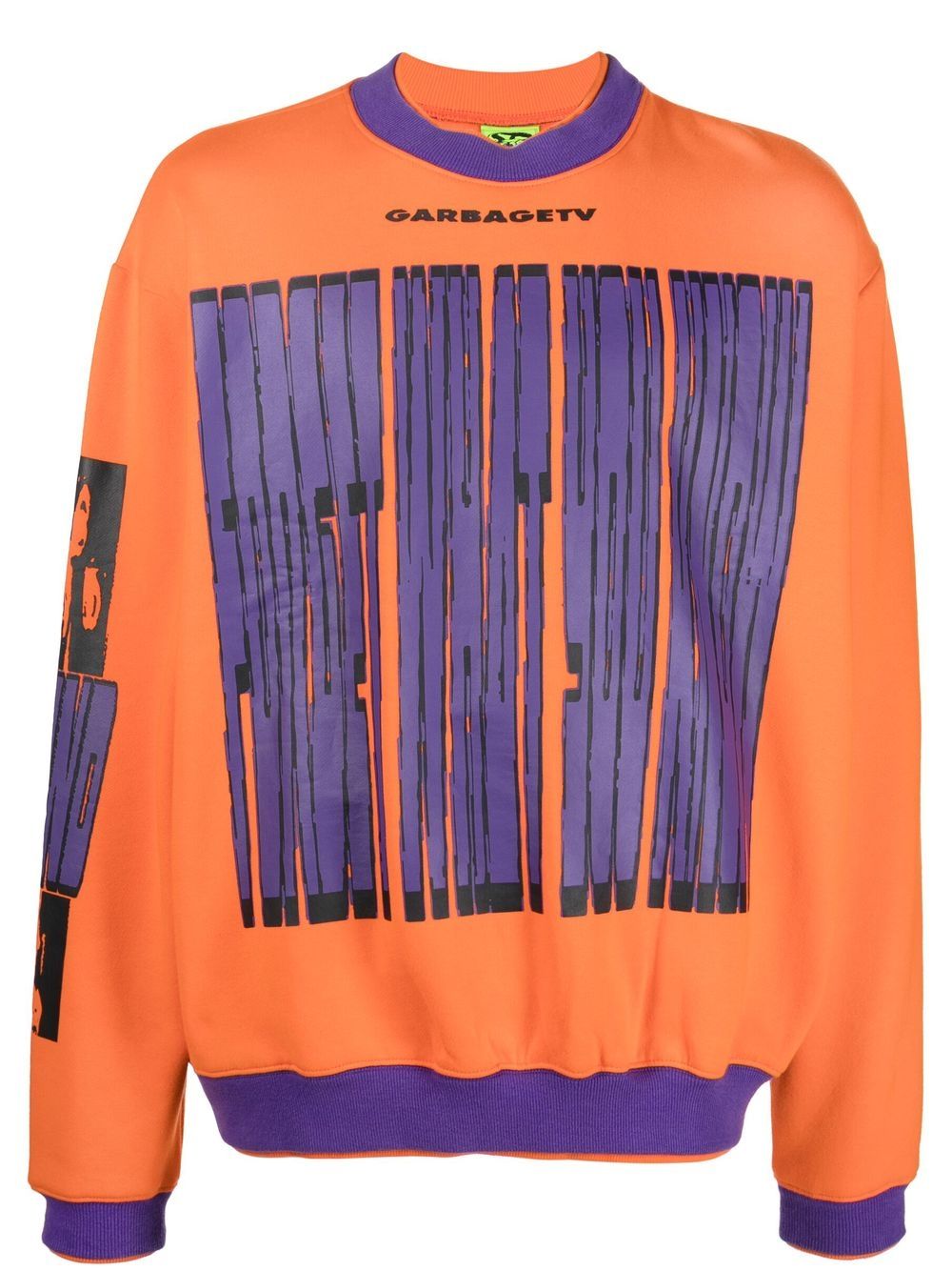 Garbage Tv long sleeve sweatshirt - Orange von Garbage Tv