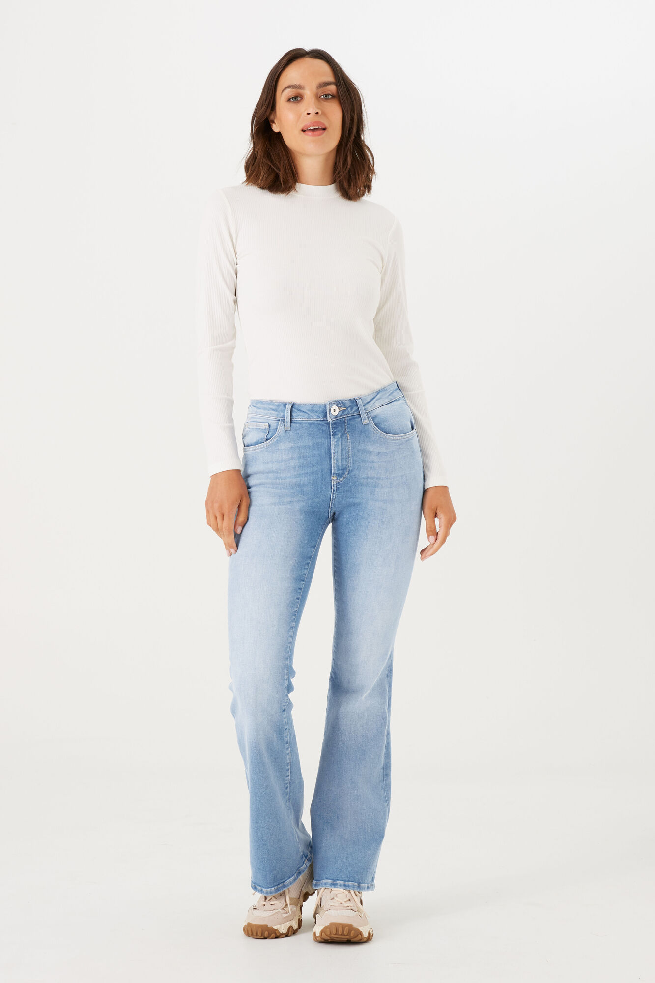 Garcia Slim-fit-Jeans »Celia Flare« von Garcia