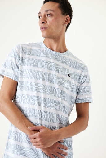 Garcia T-Shirt »AOP stripe«, (1 tlg.) von Garcia