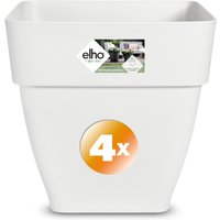Blumentopf 4er-Set Weiß 30x29x29cm 15,1L von Gardebruk®