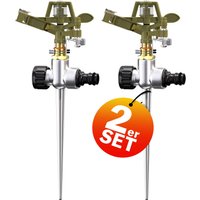 Rasensprenger Impulsregner 2er-Set von Gardebruk®