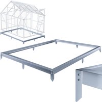 Stahlfundament für Gewächshaus 250x190x12cm verzinkt von Gardebruk®
