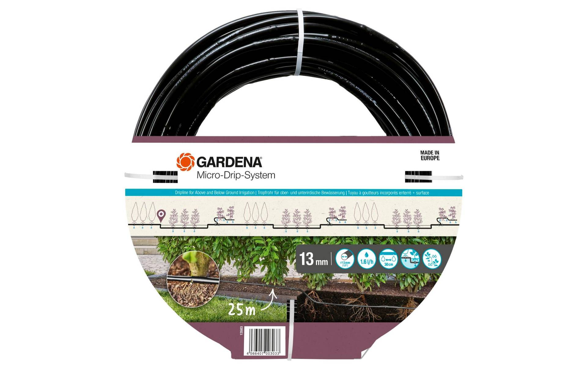 GARDENA Bewässerungssystem »25 m Micro-Drip-System« GARDENA Bewässerungssystem »25 m Micro-Drip-System« von Gardena