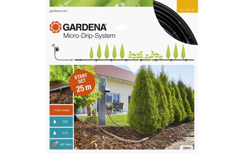 GARDENA Bewässerungssystem »M 13012 Micro-Drip-System Pflanzreihe automatic« von Gardena