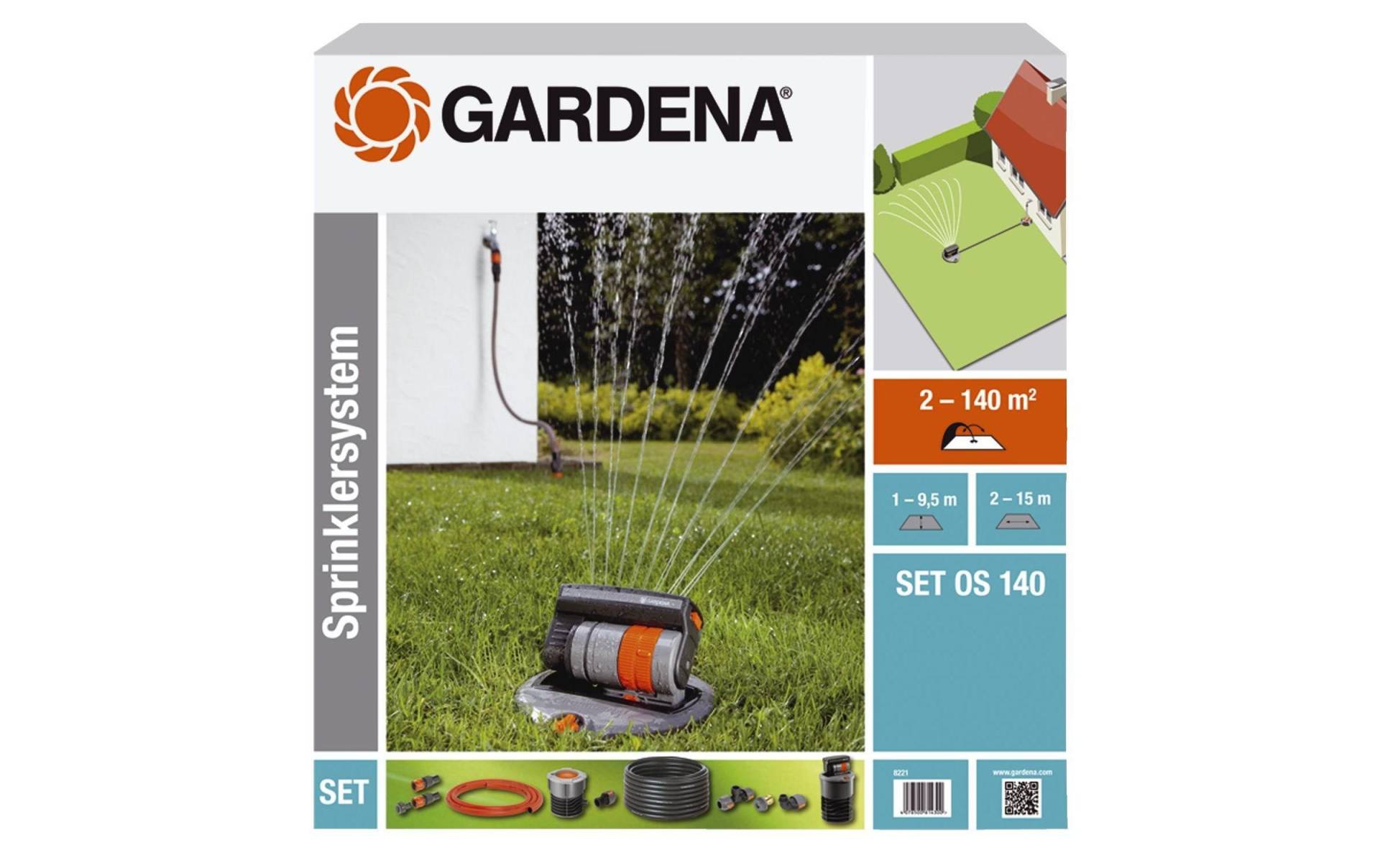 GARDENA Versenkregner »KomplettSet 8221« von Gardena