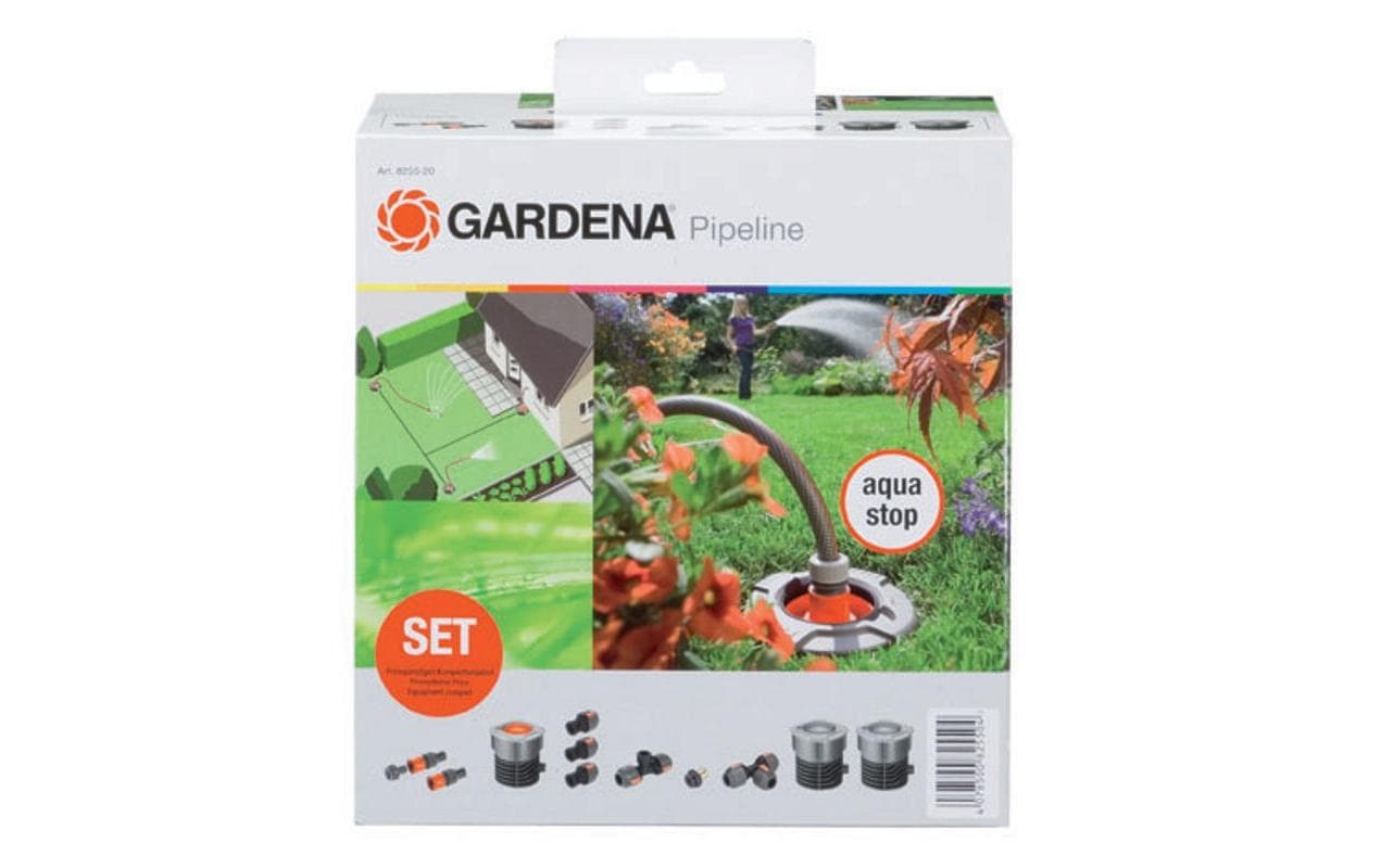 GARDENA Bewässerungssystem »Komplett-Set 8255 für Garten-Pipeline«, Pipelinesystem von Gardena