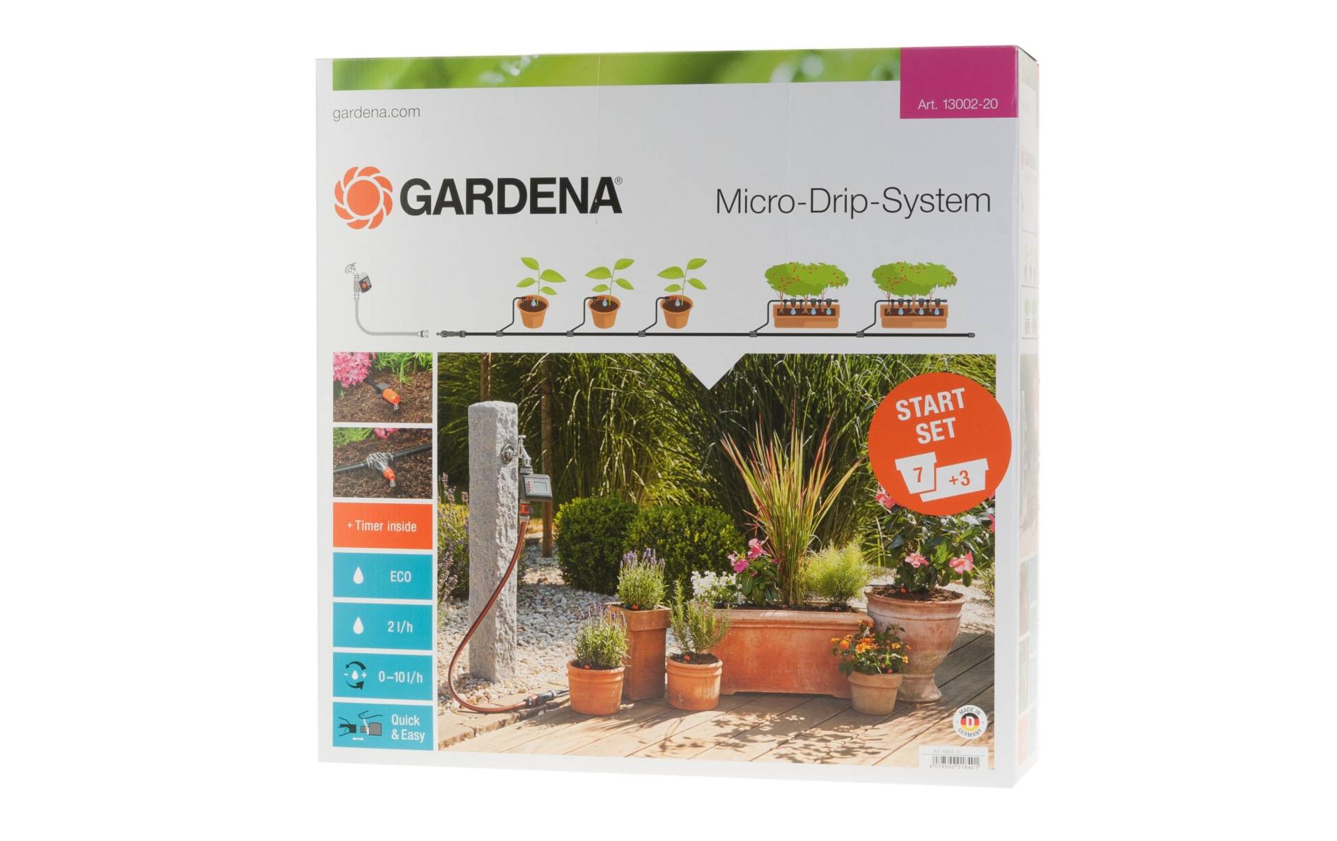 GARDENA Bewässerungssystem »M 13002 Micro-Drip-System automatic«, Micro-Drip-System von Gardena