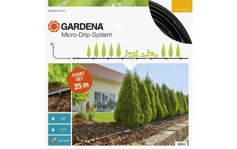 GARDENA Bewässerungssystem »Start-Set M 13011 Micro-Drip-System Pflanzreihe« von Gardena