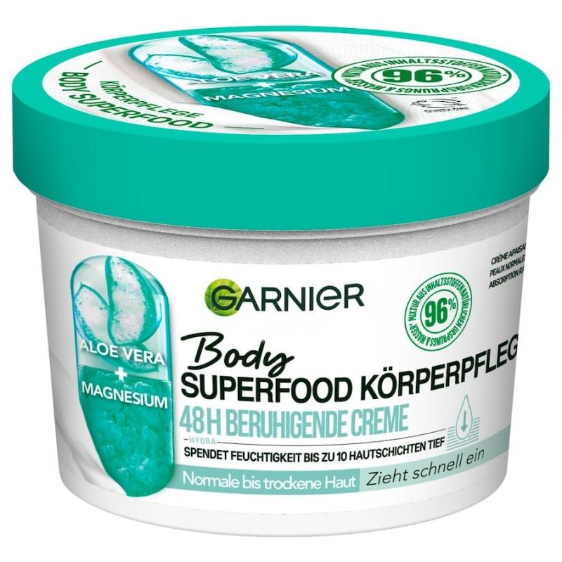 Garnier  Garnier Body Superfood Körperpflege 48h beruhigende Creme koerpercreme 380.0 ml von Garnier