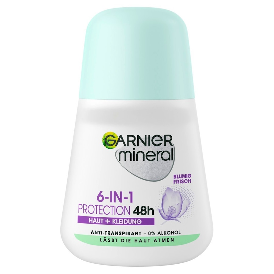 Garnier  Garnier Mineral 6-In-1 Protection 48h antitranspirant 50.0 ml von Garnier