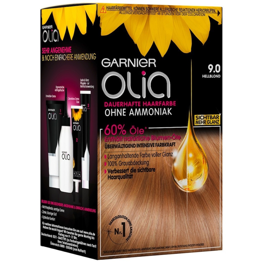 Garnier Olia Garnier Olia Intensivcoloration haarfarbe 1.0 pieces Garnier Olia Garnier Olia Intensivcoloration haarfarbe 1.0 pieces von Garnier