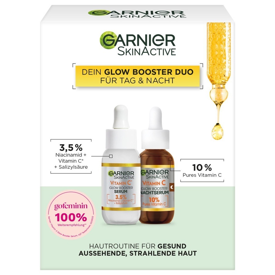 Garnier Skin Active Garnier Skin Active Glow Booster Duo Tag & Nacht gesichtspflege 1.0 pieces Garnier Skin Active Garnier Skin Active Glow Booster Duo Tag & Nacht gesichtspflege 1.0 pieces von Garnier